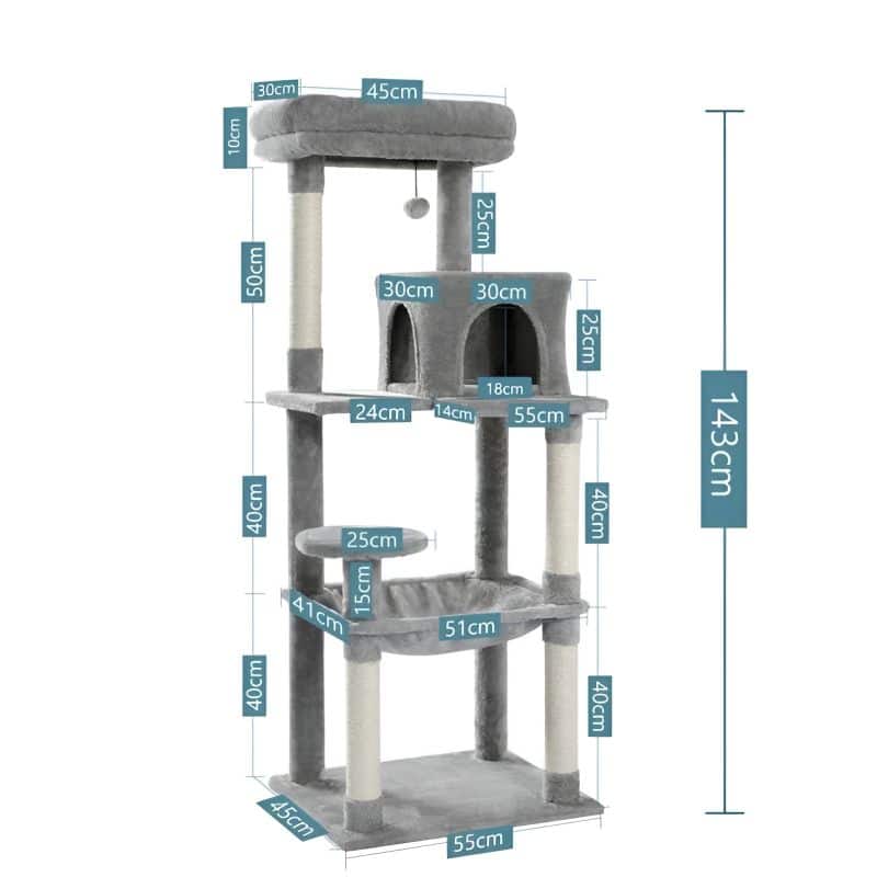 arbre à chat adulte avec un bon design