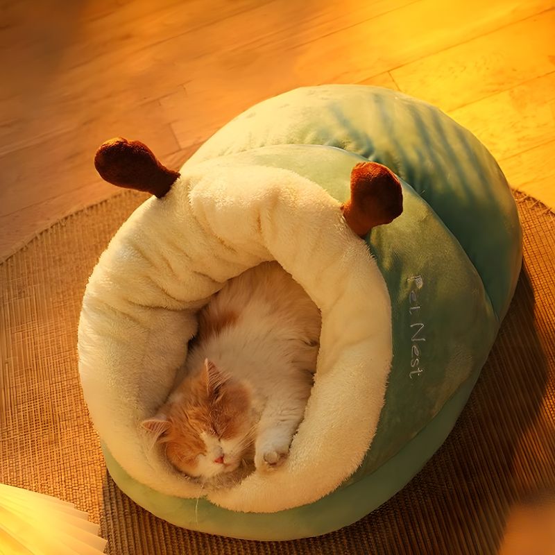 coussin douillet pour chat avec un beau design