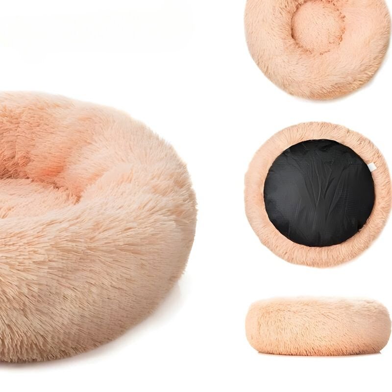 coussin fourrure pour chat avec un design attirant
