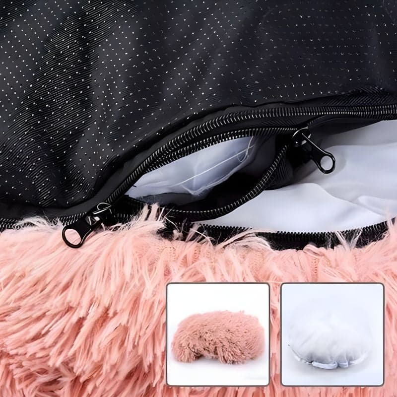 coussin fourrure pour chat pratique et durable