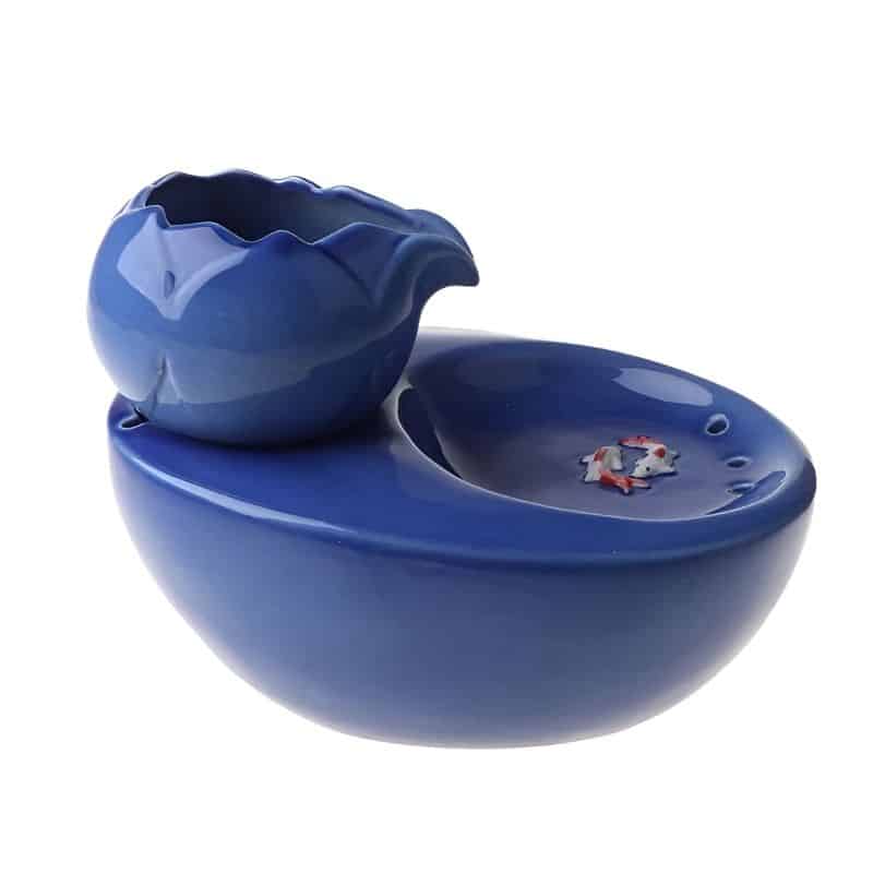 Fontaine à eau pour chat en céramique esthétique