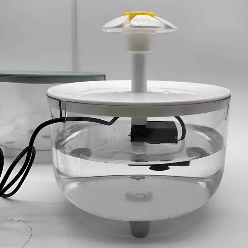 Fontaine à eau pour chat design très résistant