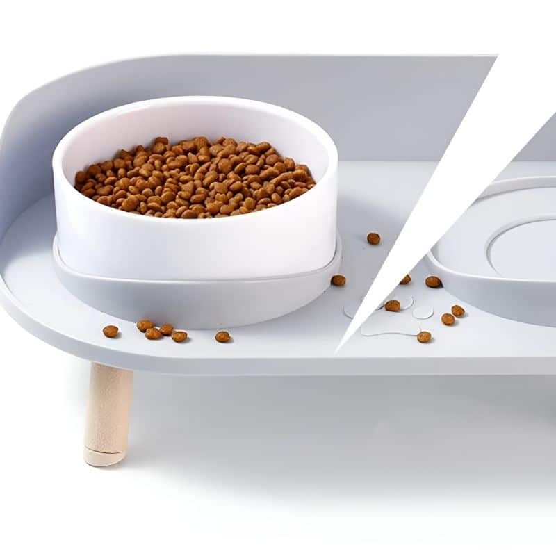 Gamelle double pour chat idéal pour nourrir son chat