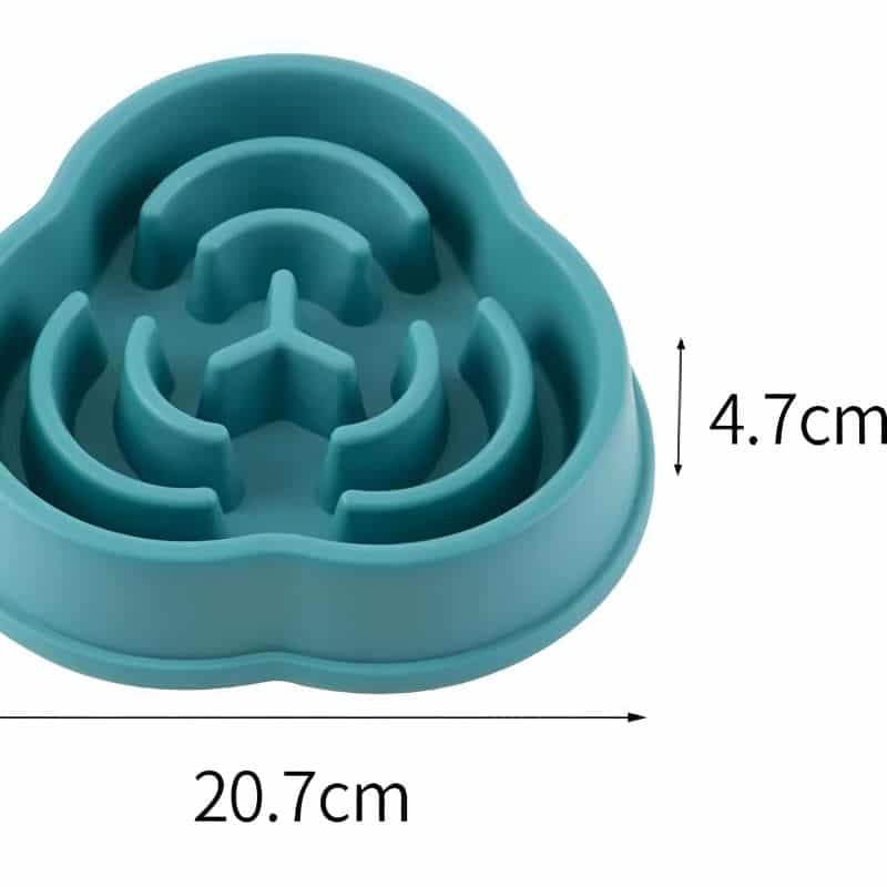 Gamelles anti-glouton pour chat avec un bon design