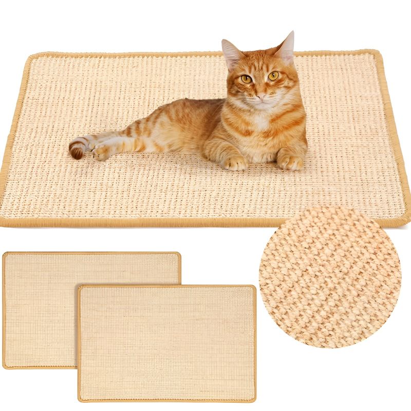 griffoir pas cher avec un chat couché dessus