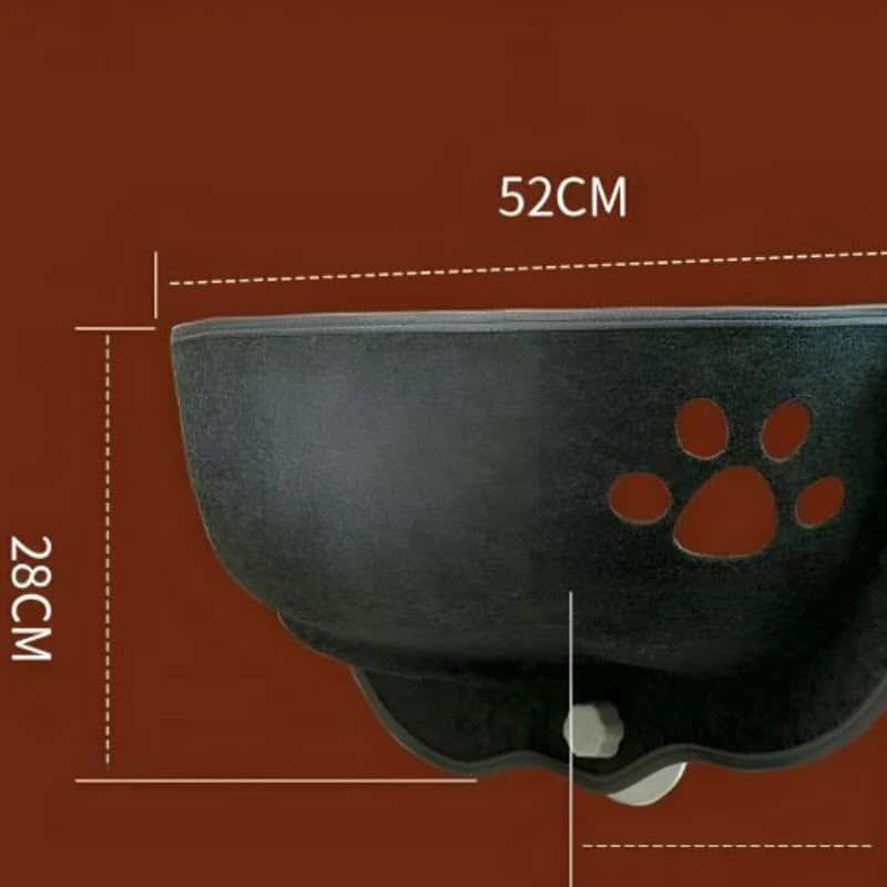 hamac chat fenetre voiture avec un joli design