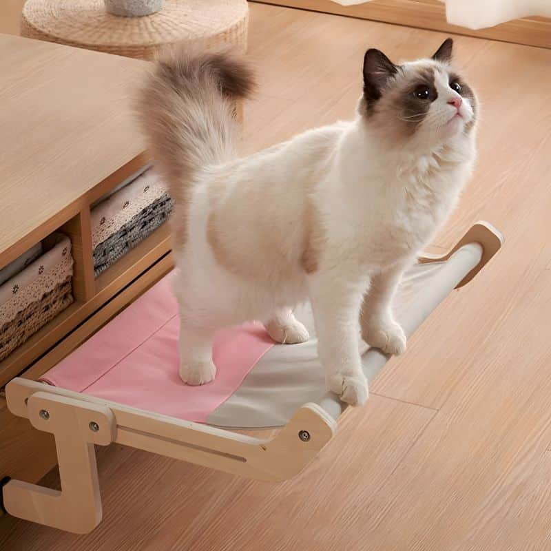Lit pour chat à accrocher au lit idéal pour loger son chat