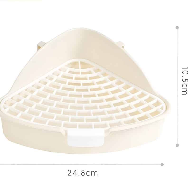 litiere chat angle avec un design simple et joli