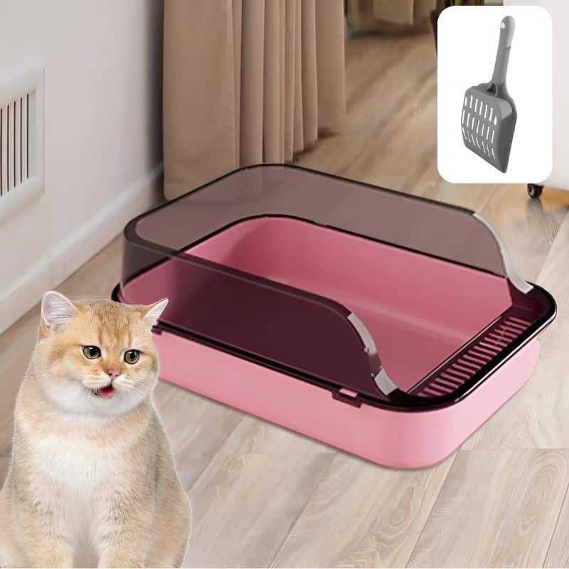 litiere chat rose idéal pour servir de nid confortable au chat