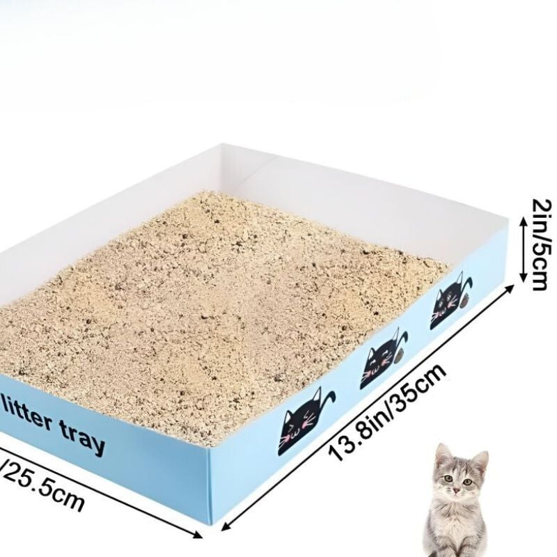 litiere jetable chat idéal pour votre chat pendant les sorties et voyages