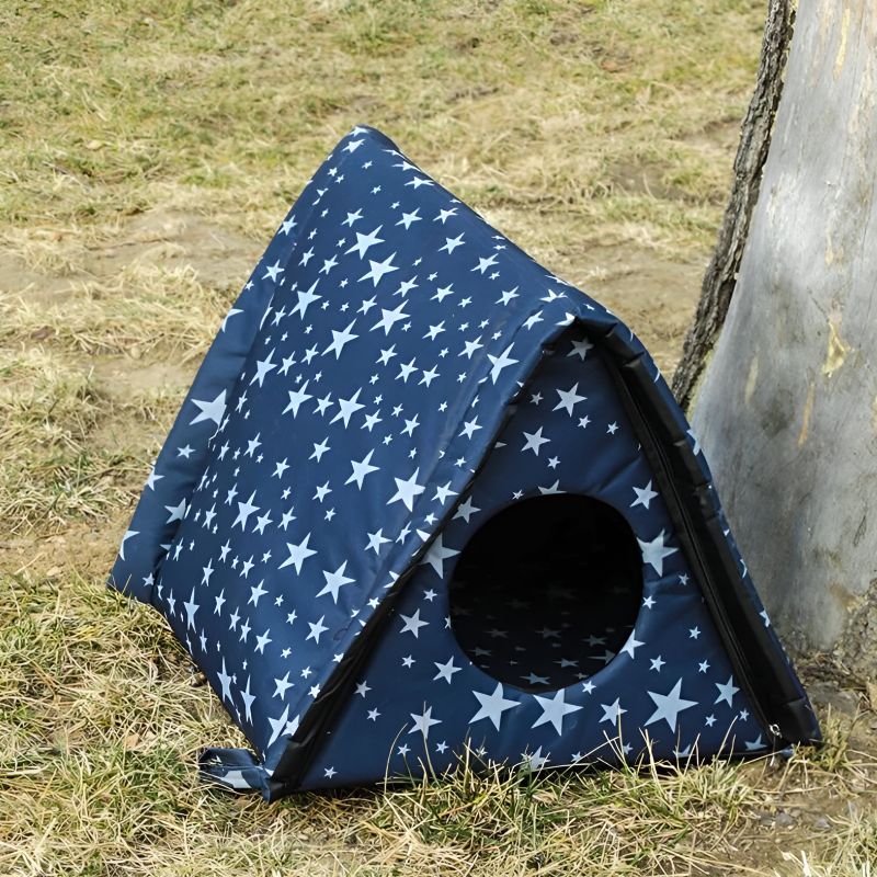 niche pour chat extérieur solide et durable