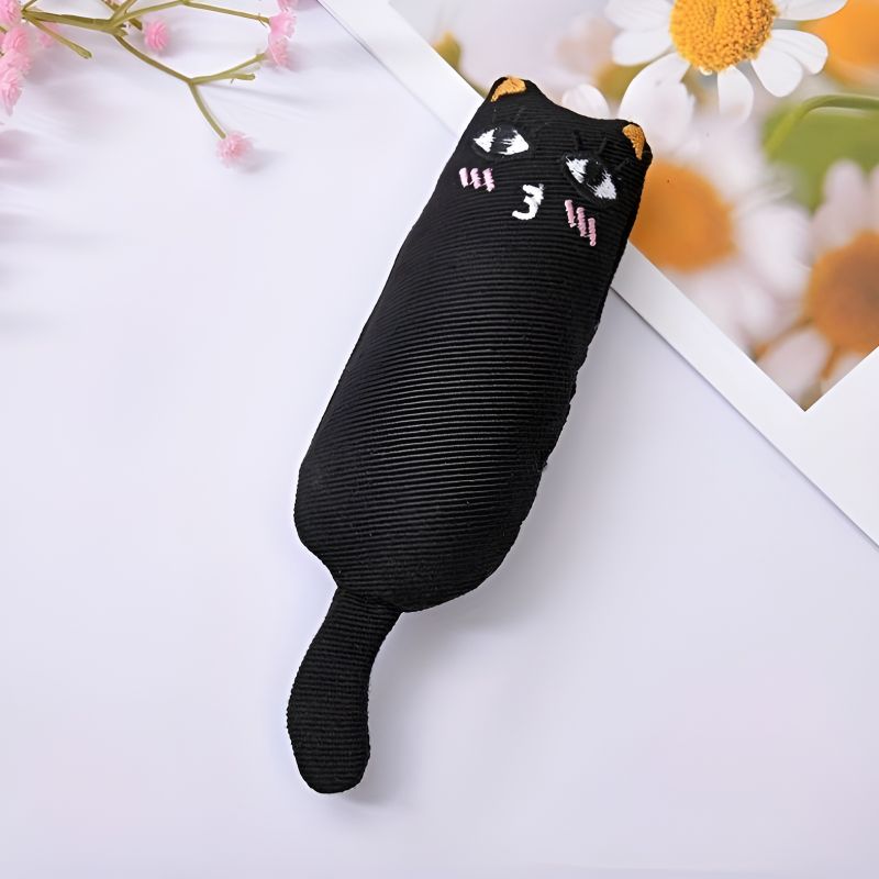 peluche chaton noir douillet et durable