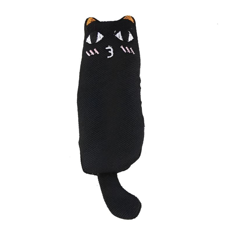 peluche chaton noir d'excellente qualité