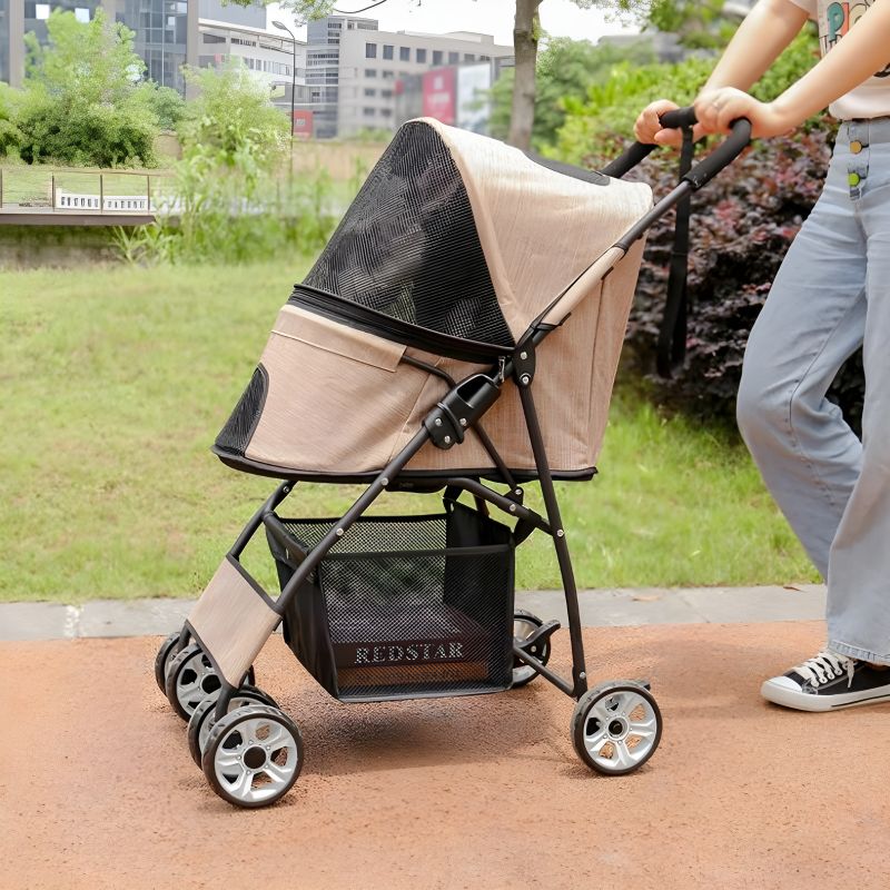 poussette pour chat idéal pour randonner avec son chat