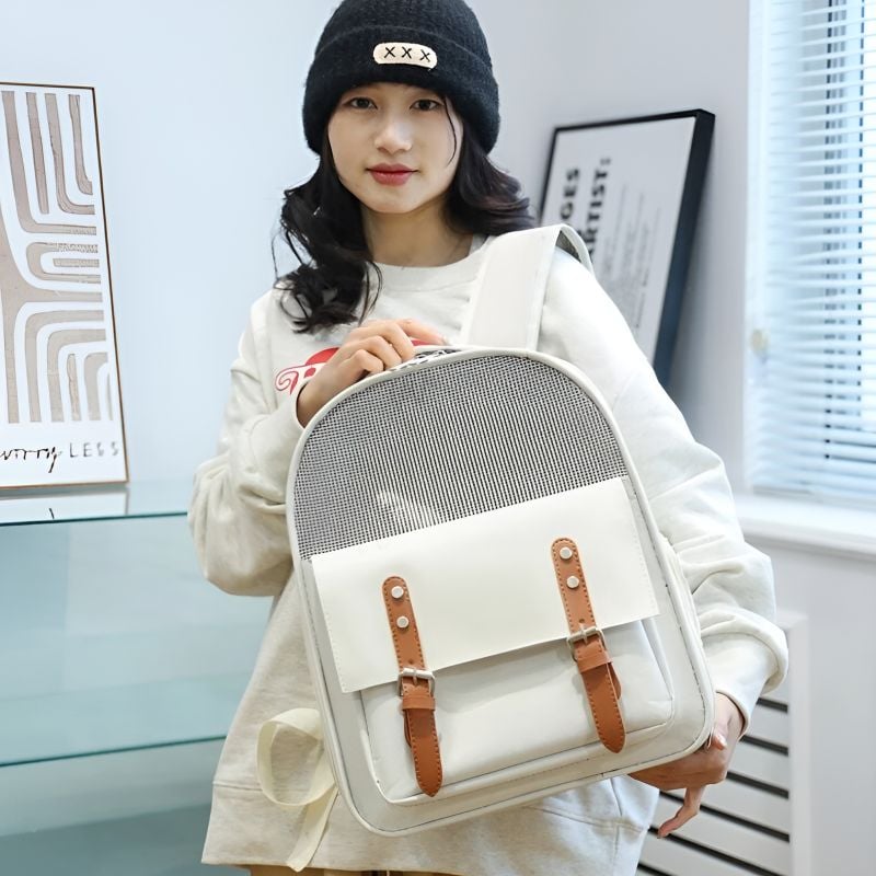 sac a dos chat avec un joli design