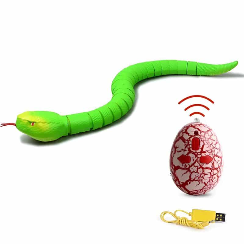 Serpent interactif pour chat très amusant