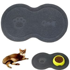 tapis gamelle chat pratique pour le chat