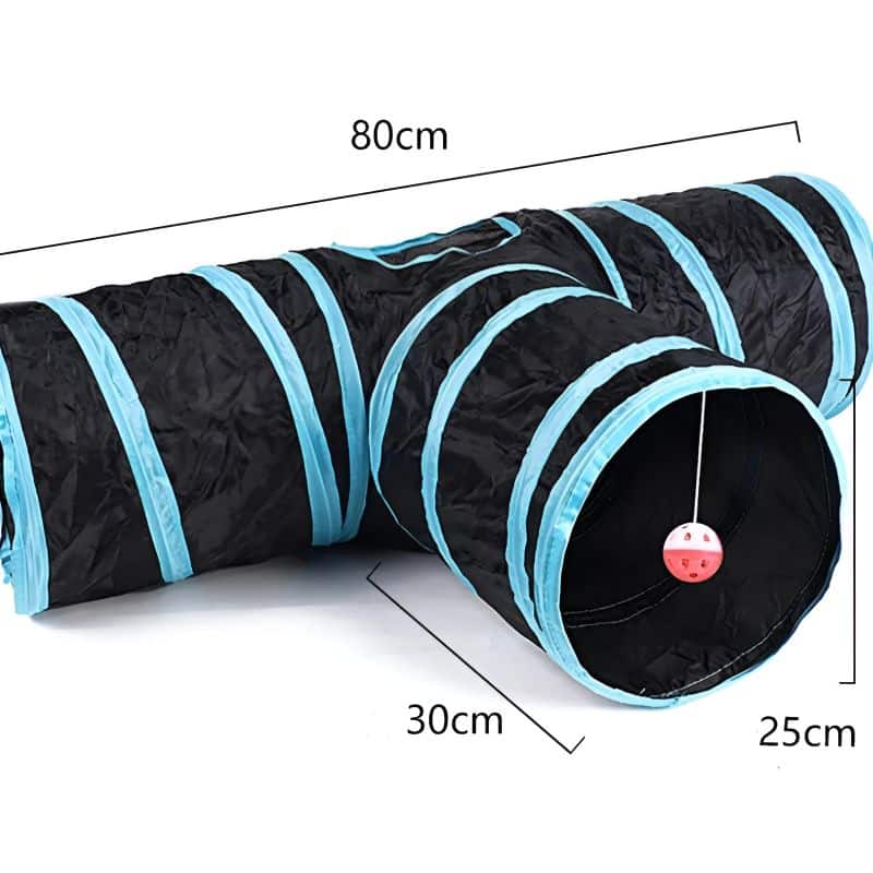tunnel pour chat avec un joli design
