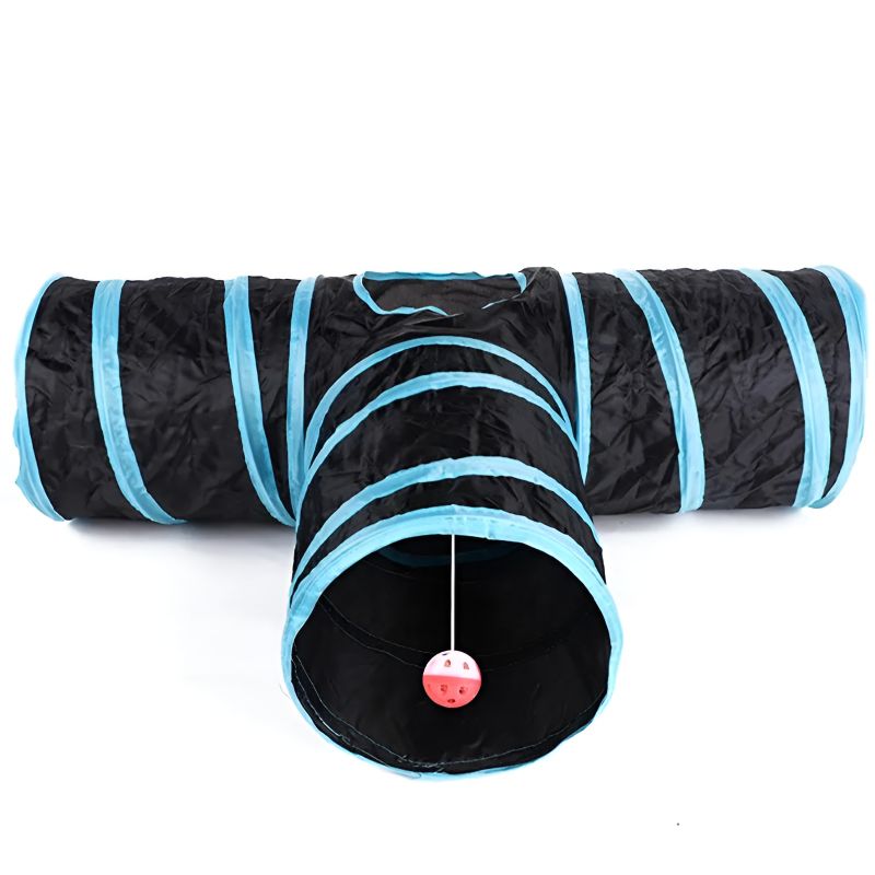 tunnel pour chat pratique pour amuser son chat