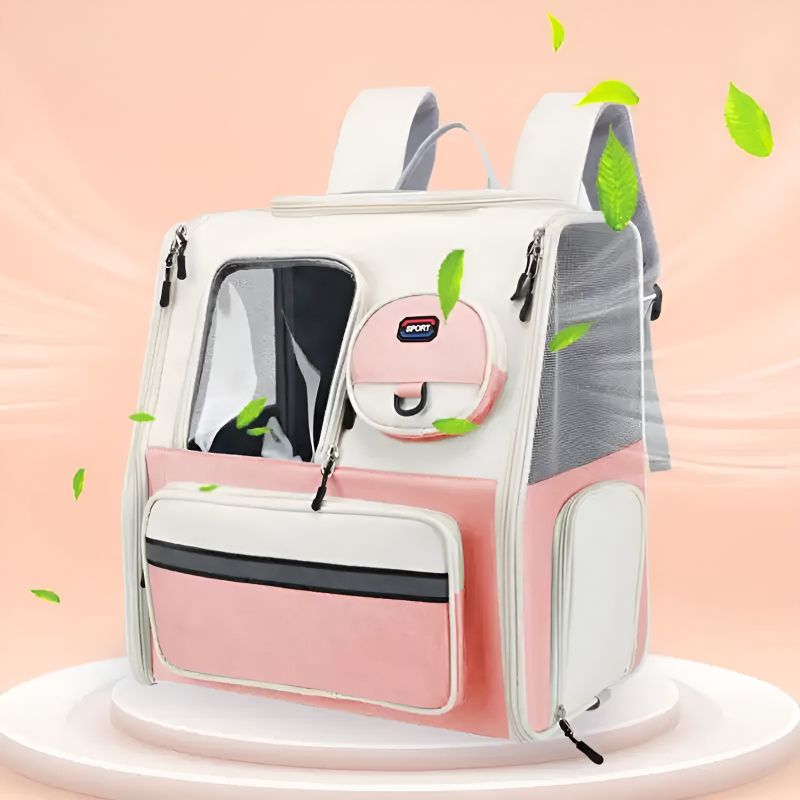 valise transport chat avec une bonne aération pour le confort de votre chat