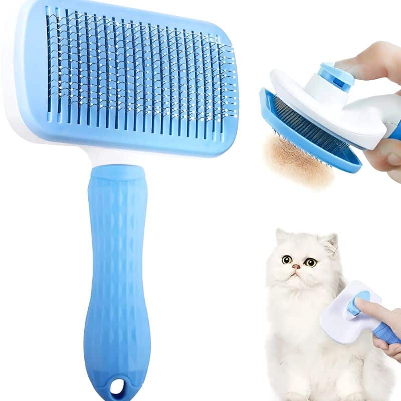 brosse pour chat à poils longs