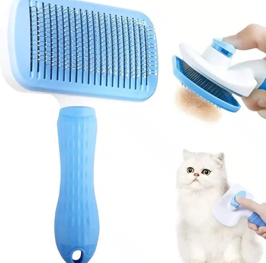 Brosse pour chat à poils longs